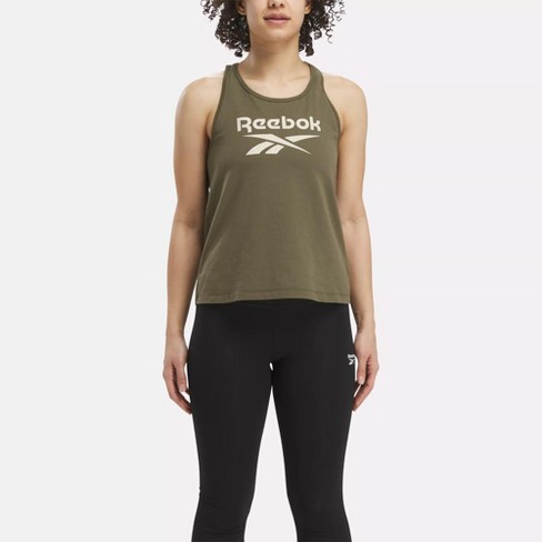 Reebok Reebok Identity Big Logo Tank Top Xl Army Green : Target