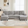 Dexmalle U-shaped Sectional Sofa with Dual Chaise Lounges - 4 of 4
