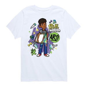 Boys' - Karma's World - Speak Through Art Winston Short Sleeve Graphic T-Shirt - 1 of 4
