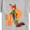 Boys' - Disney - Zootopia Nick Sly Guy Short Sleeve Graphic T-Shirt - 2 of 4