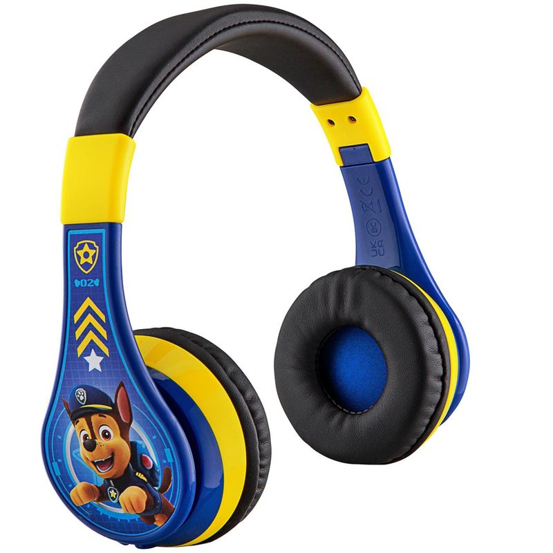 eKids Paw Patrol Bluetooth Headphones (Chase) - Blue (PW-B52CH.EXV1OL), 1 of 5