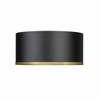Z-Lite Arlo 2 - Light Flush Mount in  Matte Black/Rubbed Brass - 4 of 4