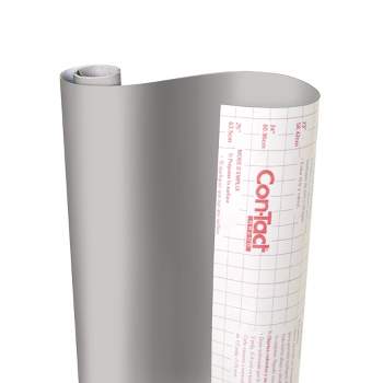 Con-Tact® Brand Creative Covering™ Adhesive Covering, Slate Gray, 18" x 50 ft