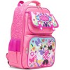 Disney Minnie Mouse 15.5" Polyester Pink Large Backpack with 2 Front Pockets - 3 of 4