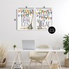 Stupell Industries Spellbound Halloween Phrases 2pc Framed Giclee Art Set - 3 of 4