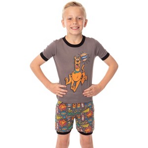 Scooby Doo Scooby Dooby Doo Cotton Pajama Short Set - 1 of 4