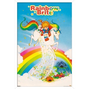 Trends International Rainbow Brite (1984) - Starlite Rainbow Ride Framed Wall Poster Prints - 1 of 4