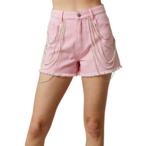 Women's UNMATCHED DENIM SHORTS - Wholesale Fashion Trends - 1 of 3