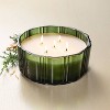 5 Wick XL Glass Colored Double Ribbed Scalloped Jar Candle 34oz - Hearth & Hand™ with Magnolia - 2 of 3