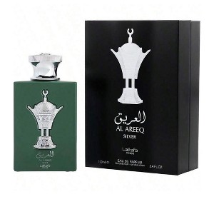 Lattafa Pride Al Areeq Silver by Lattafa Men Eau De Parfum Spray (Unisex) 3.4 oz - 1 of 1