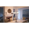 Urban Ambiance Luxury Contemporary Chandelier,  23"H x 27.375"W,  Polished Chrome Finish, UHP2300 - 2 of 4