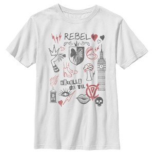 Boy's Cruella Rebel Icons T-Shirt - 1 of 4