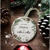 First Christmas as Mr and Mrs Ornament 2025,1st Year Wedding Ornament for Newlywed,Our First Married Christmas Ornament - 2 of 4