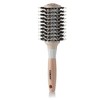 Conair Ceramic Wood Vented Boar Bristle Round Hair Brush - Large Barrel - All Hair - 2 of 4