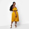 Rebdolls Women's Earned It Textured Skater Midi Dress - 3 of 4