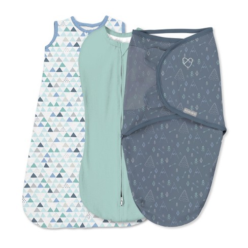 Swaddleme By Ingenuity Comfort Pack Baby Blanket - Mountaineer : Target