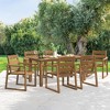 Arceso Patio Table and Chairs set , HDPS 5-Piece Outdoor Dining Set, Patio Furniture for Deck, Poolside, and Backyard - 3 of 4