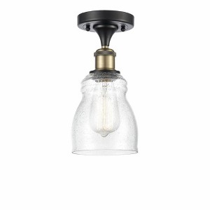 Ellery - 1 Light Semi-Flush Mount In Nautiical Style-13 Inches Tall and 4.5 Inches Wide - 1 of 1