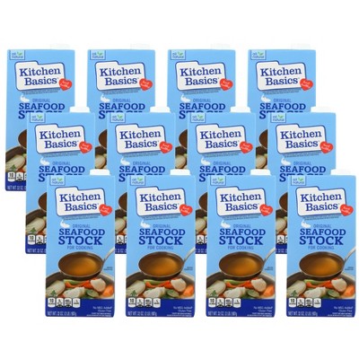 Kitchen Basics Seafood Stock - Case of 12/32 oz