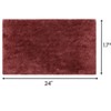 Haven Collection Bathroom Rug 100% Polyester Tufted Bath Mat, Non-Slip TP Rubber Backing, Machine Washable Bath Rug - 2 of 2
