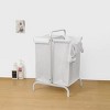 Baofuwish 2-Tier Large Toy Storage Organizer,110L Kids’ Toy Bin with Lid & Sorting Cards, Sturdy Oxford Fabric Basket for Playroom & Nursery - 2 of 4