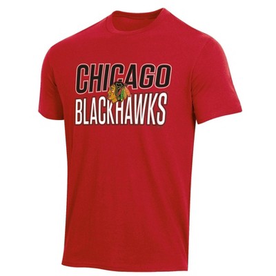 Nhl Chicago Blackhawks Men s Short Sleeve T shirt Target