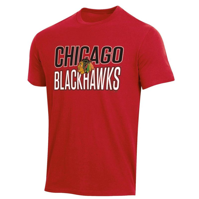 NHL Chicago Blackhawks Men&#39;s Short Sleeve T-Shirt, 1 of 4