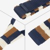 INSPIRE CHIC Men's Knitted Striped Skinny Neckties - 3 of 4