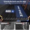 ROOMTEC Dog Car Seat with Detachable Hard Bottom, Waterproof Back Seat Extender for Dogs, Holds 400lbs - 2 of 4