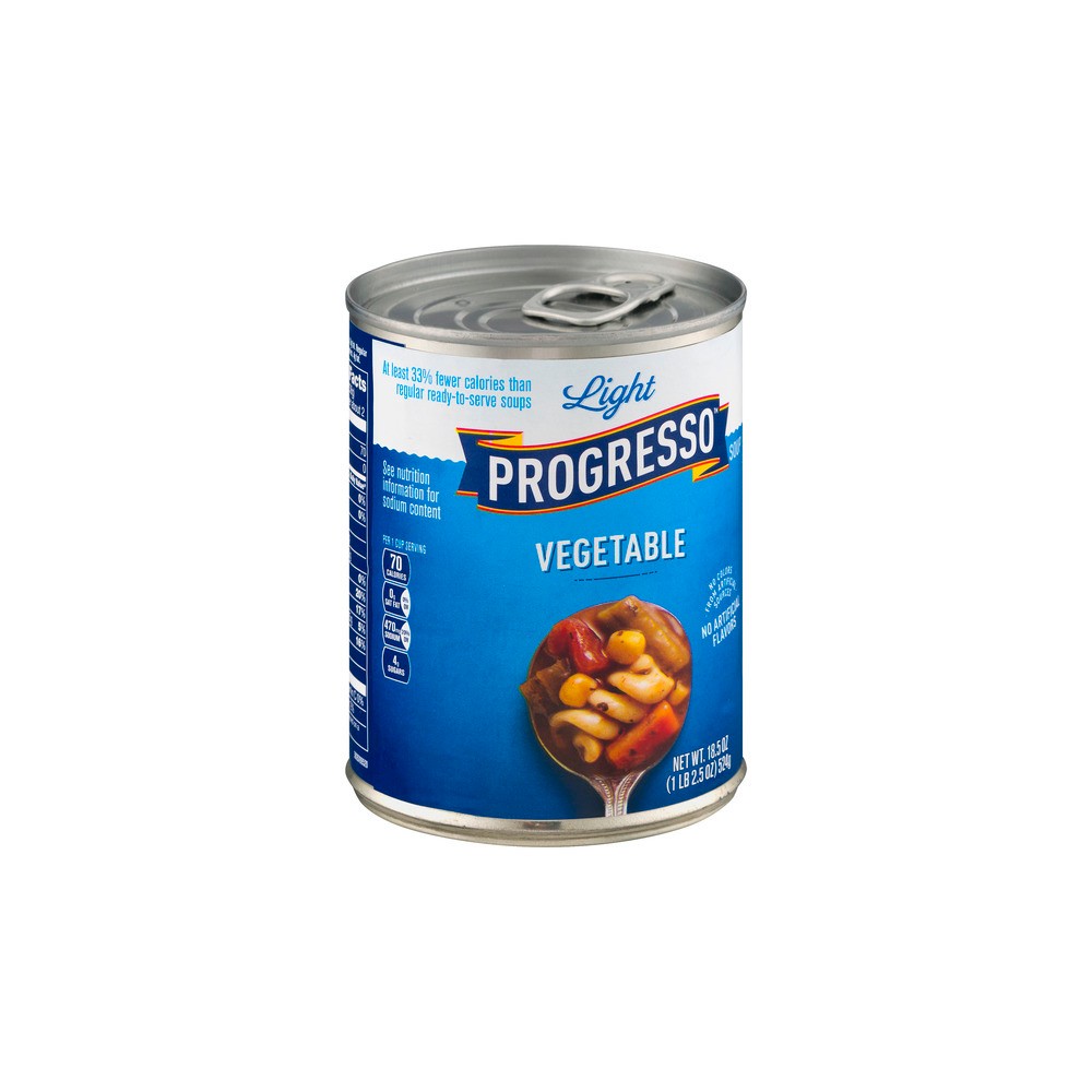 UPC 041196415063 product image for Progresso Light Vegetable Soup 18.5 oz | upcitemdb.com