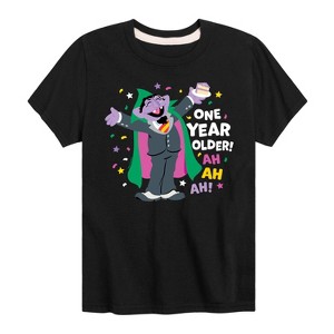 Boys' - Sesame Street - The Count One Year Older Short Sleeve Graphic T-Shirt - 1 of 4