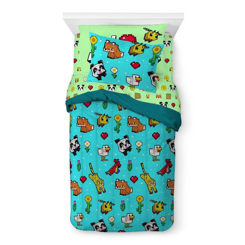 Twin Minecraft Kids&#39; Bed in a Bag, 1 of 10