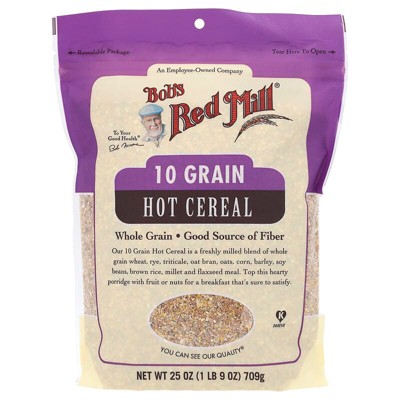 Bob's Red Mill, 10 Grain Hot Cereal, Whole Grain, 25 oz