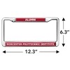 Worcester Poly Alumni Logo Full Size Standard License Plate Metal Frame - 4 of 4