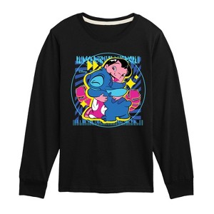 Boys' - Disney - Lilo & Stitch Long Sleeve Graphic T-Shirt - 1 of 4