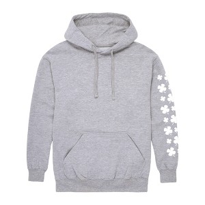 Men's - Instant Message - Shamrocks Trail White Graphic Fleece