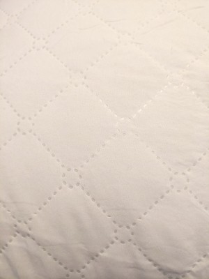 Peace Nest Soft Diamond Quilted Down Alternative Mattress Pad Cotton ...