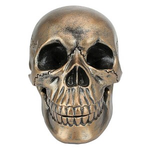 Design Toscano Memento Mori Skull Clock - 1 of 4