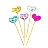 O'Creme Colored Heart Cake Toppers, Pack of 45 - 3 of 3
