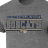 NCAA Montana State Bobcats Men's Gray Tri-Blend T-Shirt - 3 of 3