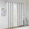 PAGED Metallic Print Total Blackout Curtains for Bedroom,Window Curtain Panels with Grommet Top,Curtains for Living Room,Machine Washable - 2 of 4