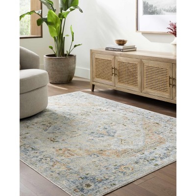 Hauteloom Ezri Hallway, Kitchen Machine Washable Runner Rug - Traditional
