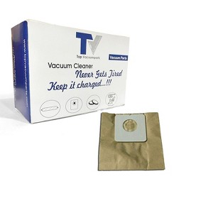 Topvacuumparts Replacement Part For Dust Care DCC1000 Backpack Vacuum Cleaner Paper Bags 10PK # compare to part 17-2402-04 - 1 of 3