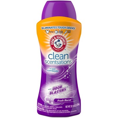 Photo 1 of Arm  Hammer Clean Scentsations In-Wash Scent Booster w/ Odor Blaster - 37.8oz