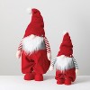 Sullivans Set of 2 Oversized Standing Telescopic Gnome Figurines 44"H & 35"H Red - 2 of 4