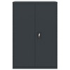vidaXL File Cabinet Anthracite 35.4 in.x15.7 in.x55.1 in. Steel - 3 of 4