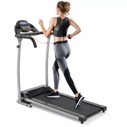Costway 800W Folding Treadmill Electric /Support Motorized Power Running Fitness Machine