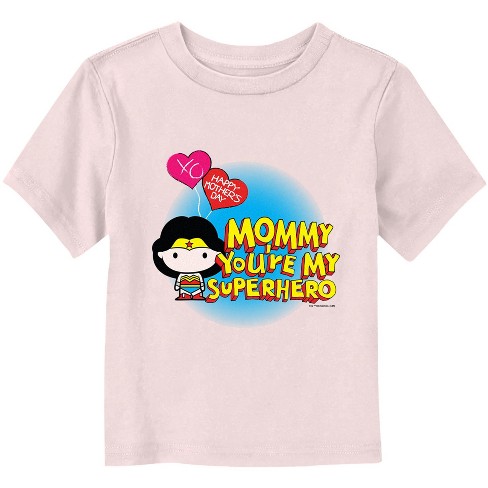 Wonder Woman Mommy You're My Superhero T-Shirt - image 1 of 3