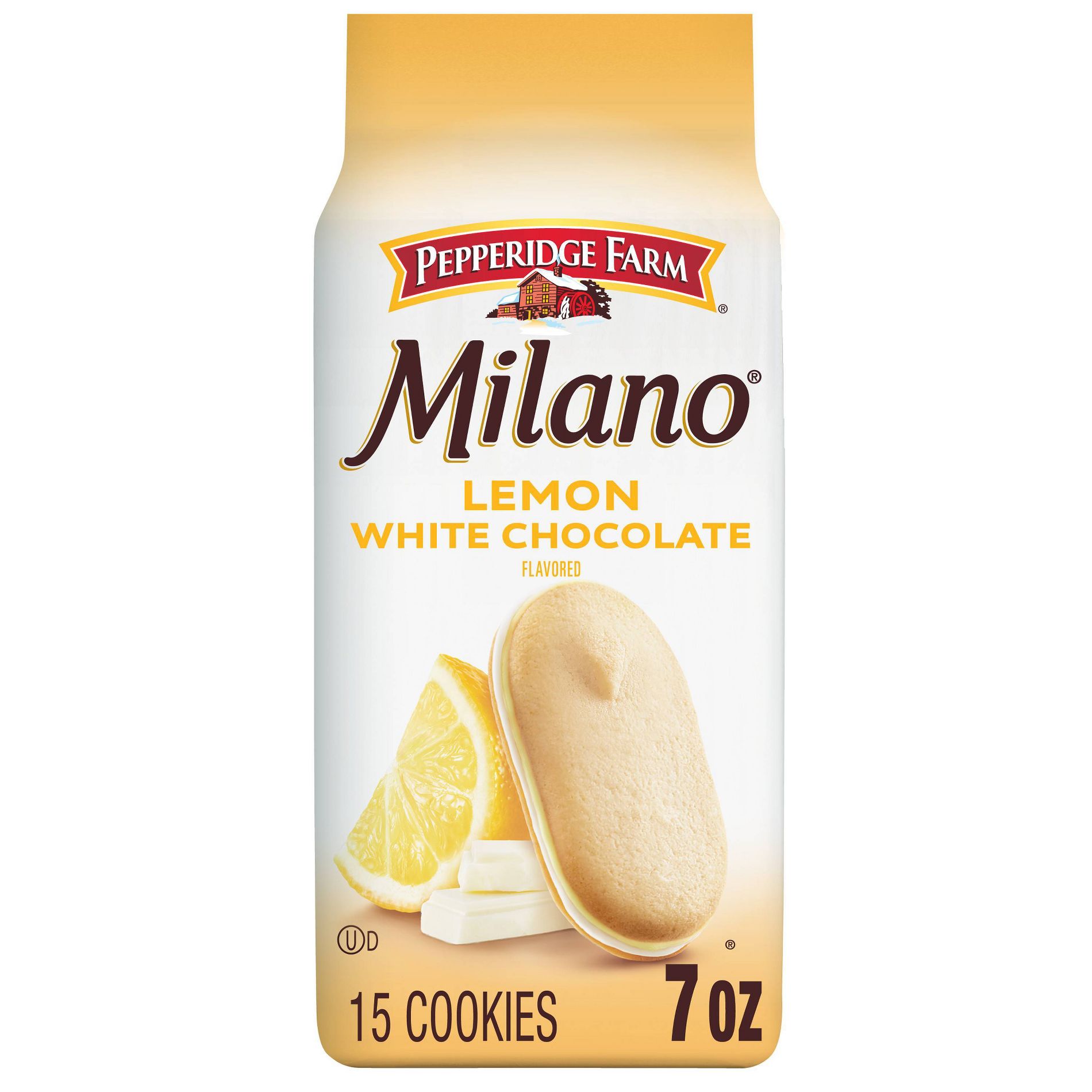 Pepperidge Farm White Chocolate Lemon Cookies - 7oz