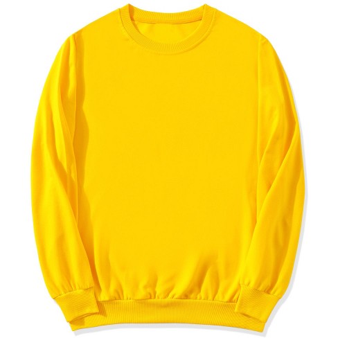 Yellow sweatshirt hot sale target